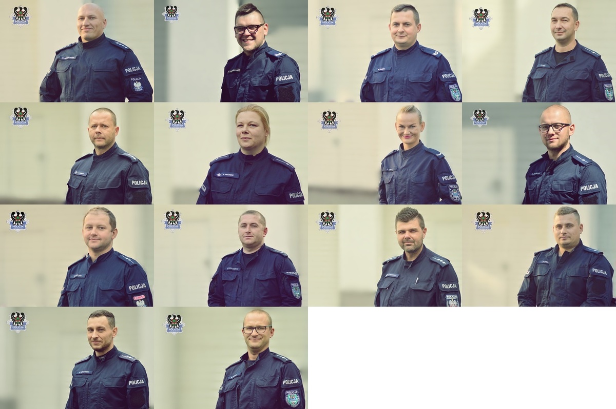 Dzielnicowi Komisariatu Policji I w Wałbrzychu