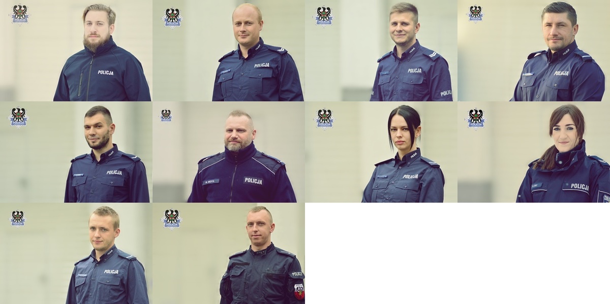 Dzielnicowi Komisariatu Policji II w Wałbrzychu