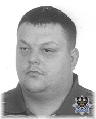 Na zdjęciu poszukiwany listem gończym Marcin Chudziński.
