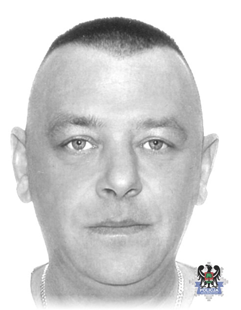 Na zdjęciu poszukiwany listem gończym Marcin Sikorski.