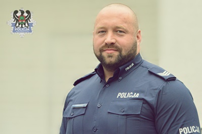 mł. asp. Marcin Kowalik