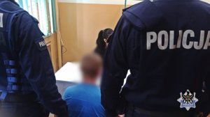 Na zdjęciu zabezpieczone przez policjantów narkotyki w postaci metamfetaminy.