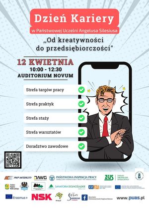 Baner Targi Pracy PWSZ.