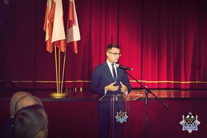 Na zdjęciu przemawia Wicemarszałek Województwa Dolnośląskiego.