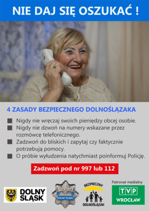 Uważaj na oszustwa „na wnuczka”