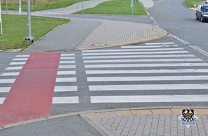 Na zdjęciu przejście dla pieszych.