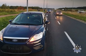 Na zdjęciu samochód biorący udział w zdarzeniu.