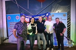 Na zdjęciu organizatorzy biesiady.