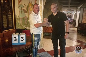 Na zdjęciu para finałowa.