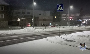 Na zdjęciu przejście dla pieszych.