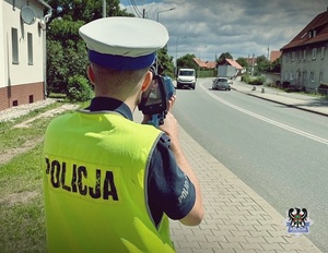 Policjanci ruchu drogowego od godzin porannych prowadzą działania „Prędkość”