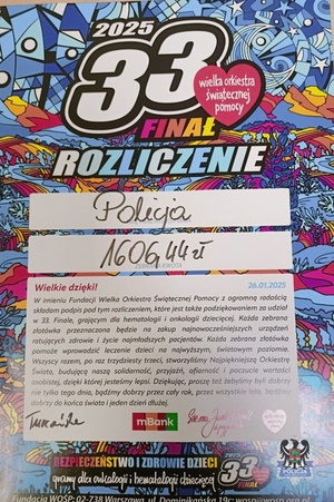 Na zdjęciu uczestnicy Wielkiej Orkiestry Świątecznej Pomocy w Wałbrzychu.