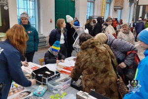 Na zdjęciu uczestnicy Wielkiej Orkiestry Świątecznej Pomocy w Wałbrzychu.