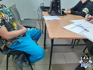 Przesłuchanie sprawcy rozboju