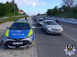 zdjęcia  z akcji trzeźwy poranek kontrola kierujących
