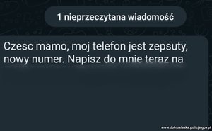 „MAMO, ZEPSUŁ MI SIĘ TELEFON, TO NOWY NUMER, NAPISZ DO MNIE” – UWAŻAJ, TO OSZUSTWO!
