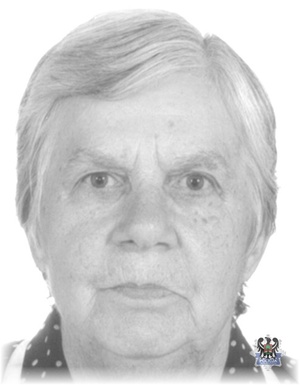 Na zdjęciu zaginiona Regina Lidia Czapowska