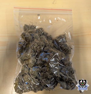 zabezpieczona marihuana