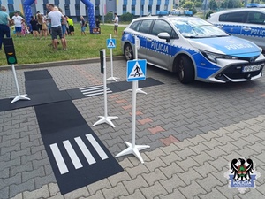 zdjęcia  z festynów i pikników z udziałem policjantów