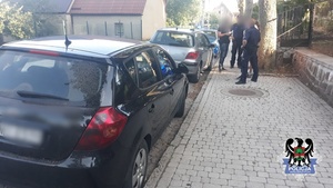 zatrzymany do kontroli pojazd