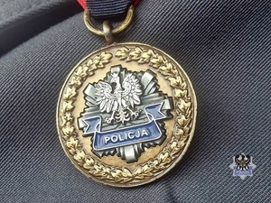 Na zdjęciu policjanci podczas uroczystości Święta Policji we Wrocławiu.