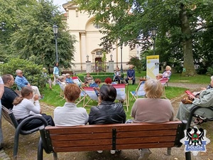 zdjecia ze spotkania z mieszkańcami