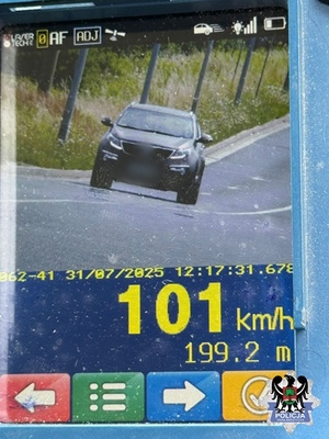 zdjęcie z fotoradaru