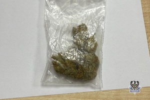 Na zdjęciu zabezpieczone narkotyki.