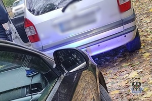 Na zdjeciu kontrolowany samochód.