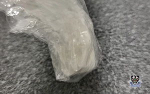 Na zdjęciu narkotyki w postaci metamfetaminy.