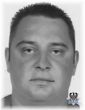 Poszukiwany listem gończym Mariusz Bujarski.