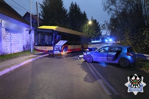 zdjęcia z wypadku z ulicy Świdnickiej