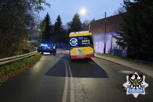 zdjęcia z wypadku z ulicy Świdnickiej