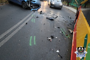 zdjęcia z wypadku z ulicy Świdnickiej