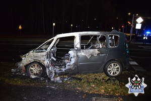 zdjęcia ze zdarzenia drogowego z ulicy świdnickiej