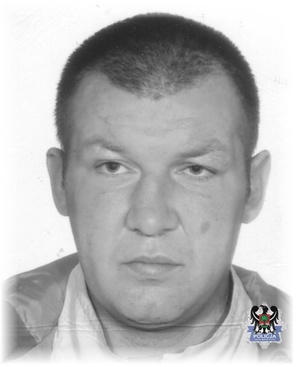 Na zdjęciu poszukiwany listem gończym Łukasz Kociński