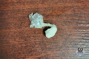 Na zdjęciu narkotyki w postaci amfetaminy.