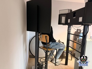 zatrzymany podczas wykonywania zdjęć u technika kryminalistyki