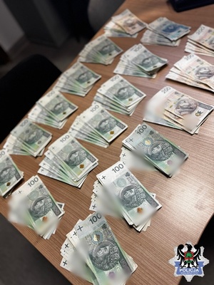 zabezpieczone pieniądze