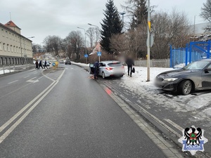 zdjęcia z potrącenia pieszego