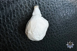 Na zdjęciu zabezpieczone narkotyki.