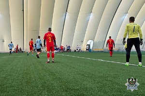 Na zdjęciu zawodnicy podczas turnieju.