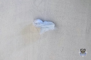 Na zdjęciu zabezpieczone narkotyki.
