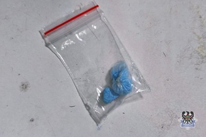 Na zdjęciu zabezpieczone tabletki MDMA