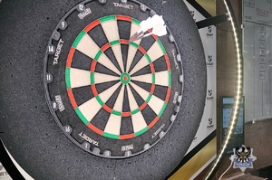 Na zdjęciu tarcza do gry.