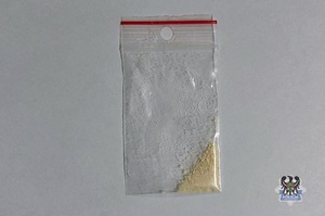 Na zdjęciu narkotyki w postaci amfetaminy.