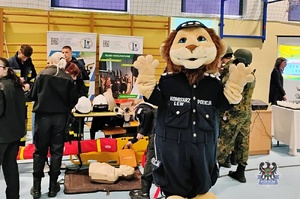 Na zdjęciu uczestnicy targów edukacyjnych w Boguszowie-Gorcach.