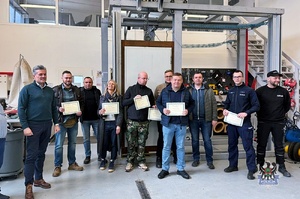 Zabezpieczenia techniczne i ślady włamań tematem szkolenia wałbrzyskich policjantów