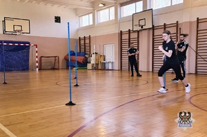 Na zdjęciu uczestnicy olimpiady klas policyjnych.