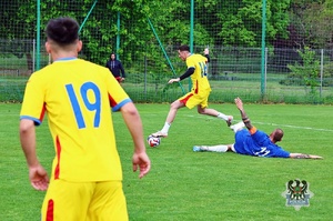 Na zdjęciu policjanci podczas zawodów sportowych.